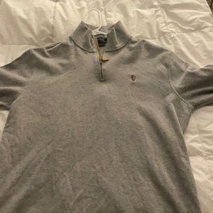 Mens fleece zip over